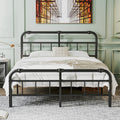King Bed Frame with Headboard and Footboard L19781
