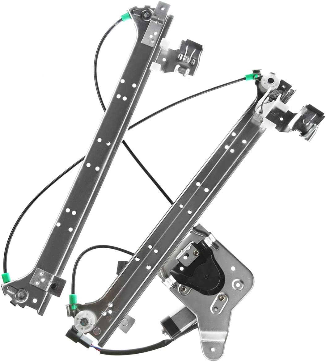 Power Window Regulator with Motor for Chevrolet Suburban 1500 2500 2000-2006 Silverado GMC Sierra Cadillac Escalade EXT Rear Right Passenger Side H7153