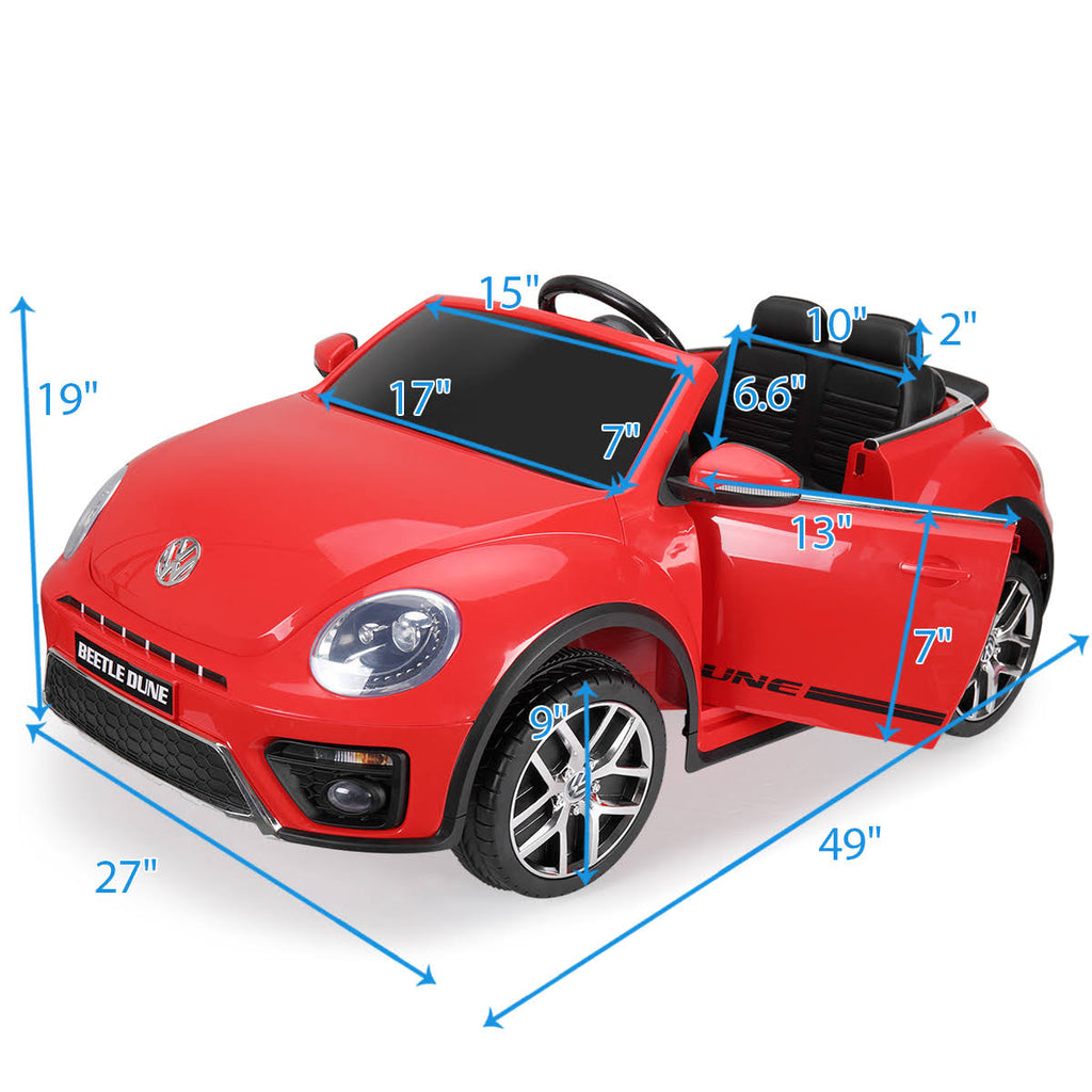Red 12V Battery Powered Ride on Toy Car with Remote Control T806