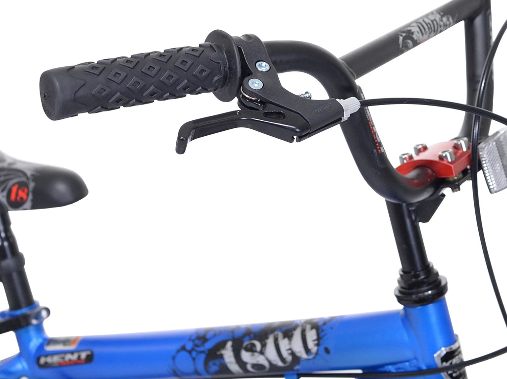 18-inch Blue Freestyle BMX Bicycle P873213