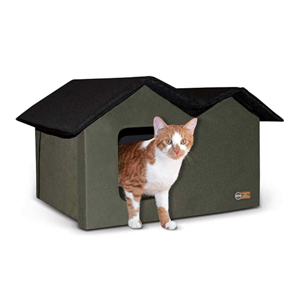 Extra-Wide Outdoor Kitty House O118