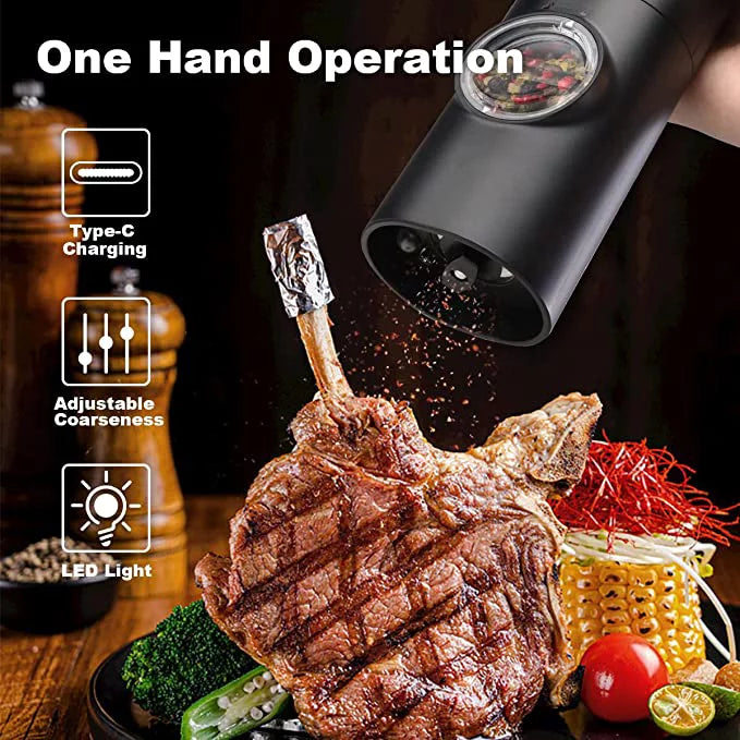 Electric Salt and Pepper Grinder Set of 2 P89744