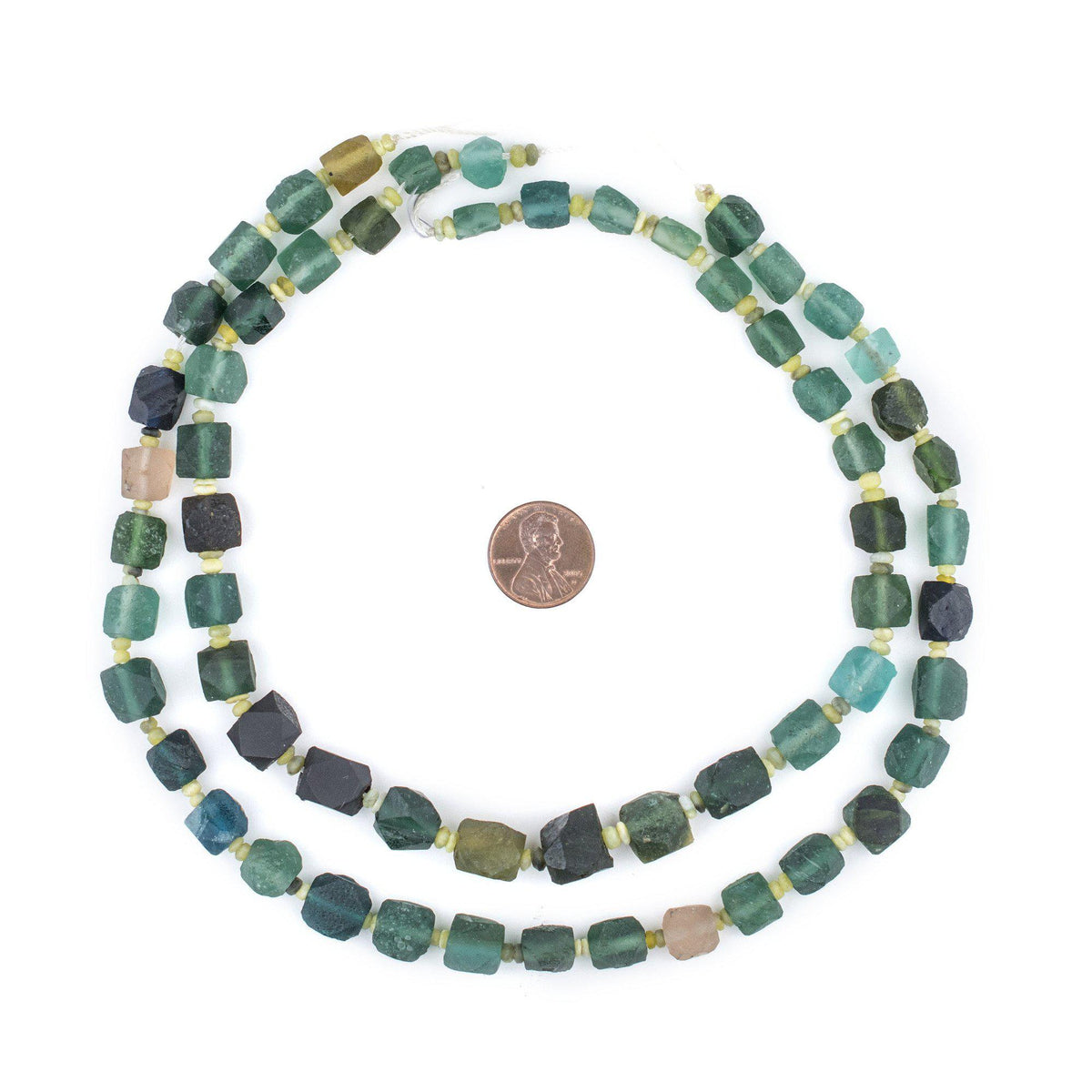 Roman Glass Beads for Jewelry Making V52659