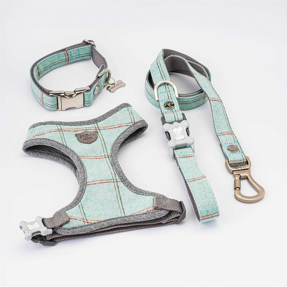 Tweed Dog Harness Vest D585