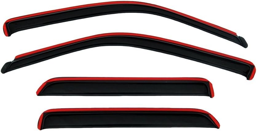 4-Piece In-Channel Side Window Deflector for Dodge 1500 Crew Cab P725