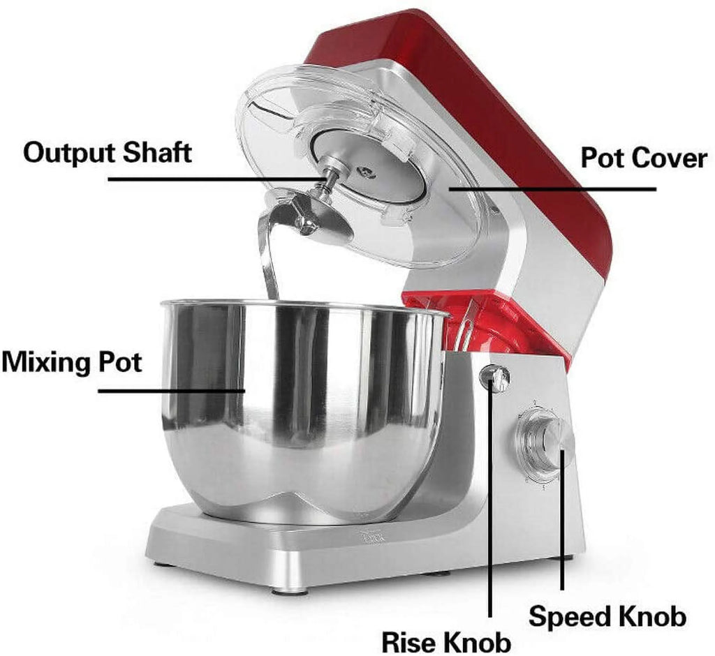 7L Stainless Steel Commercial Stand Mixer Q93453