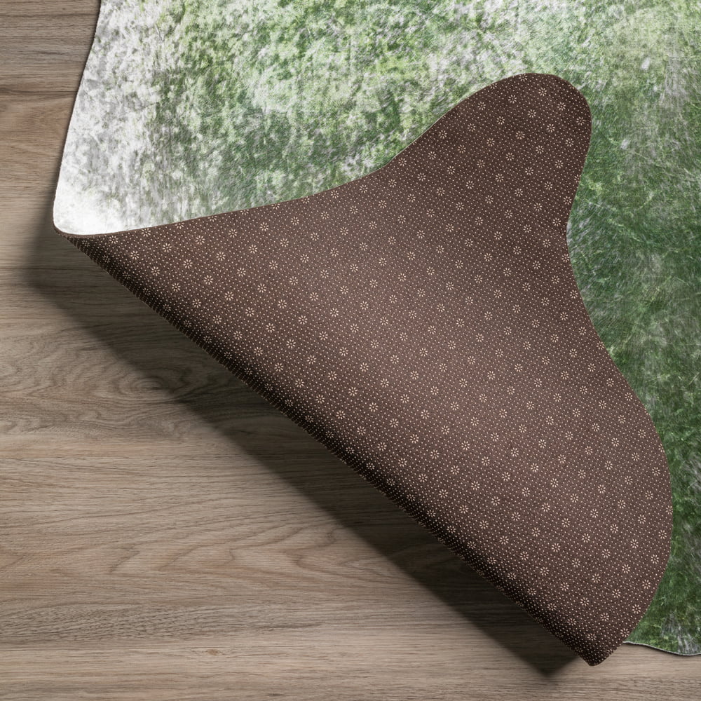 Sage Gradient Shaded 8' 10" x 11' Rectangle Area Rug A62329