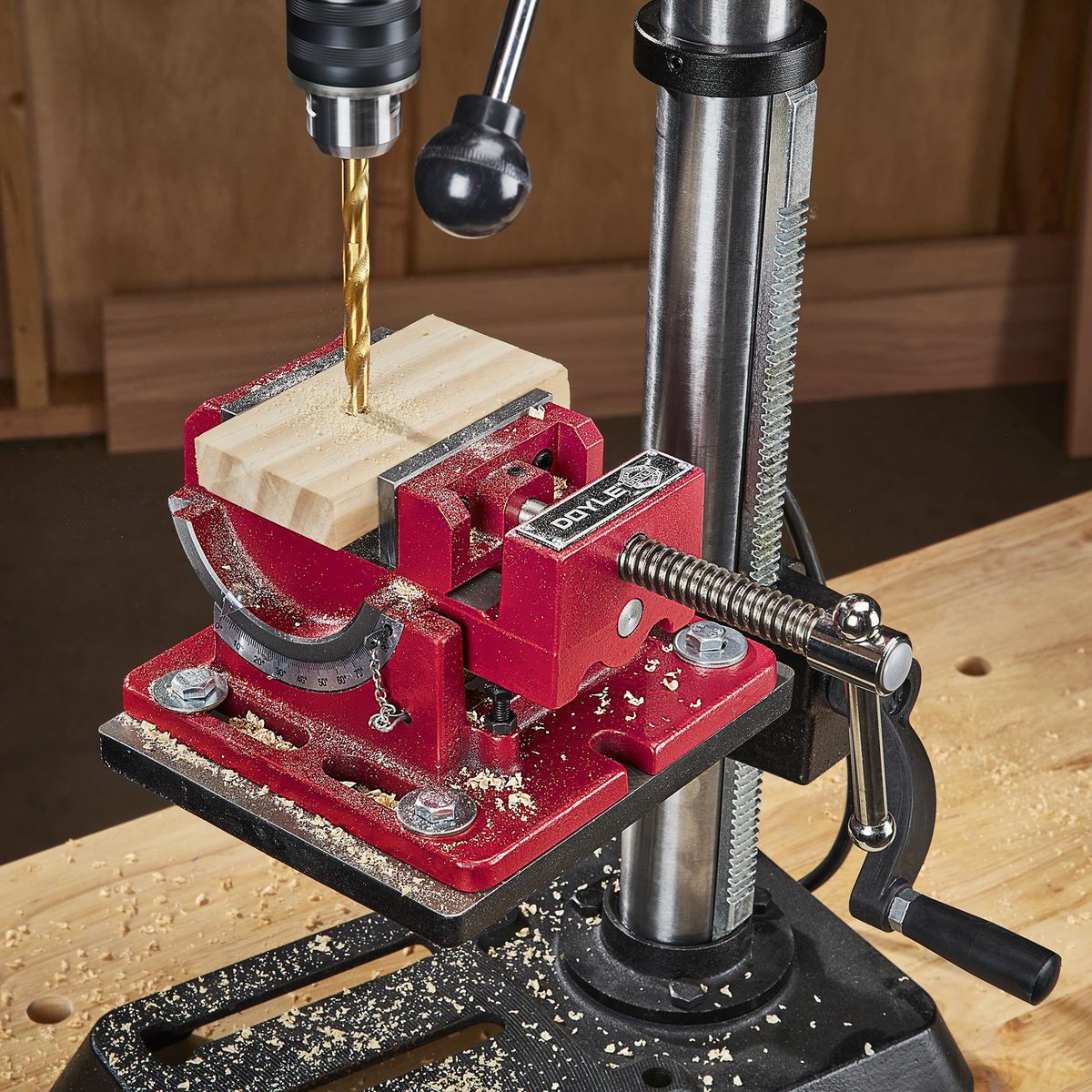 3 in. Angle Drill Press Vise R535
