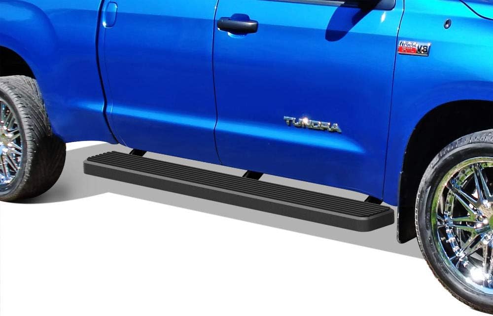 6in Black Running Boards E934
