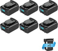 6 Pack 20V 6.0Ah Lithium ion Battery F977295