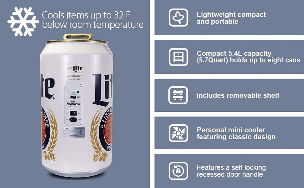 8 Can Portable Mini Fridge Cooler I87999