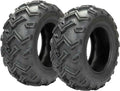 Set of 2 25x10-12 Rear ATV UTV Tires 6 Ply Rating M288