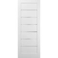 Slab Barn Door Panel 42 x 96 White Silk T502915
