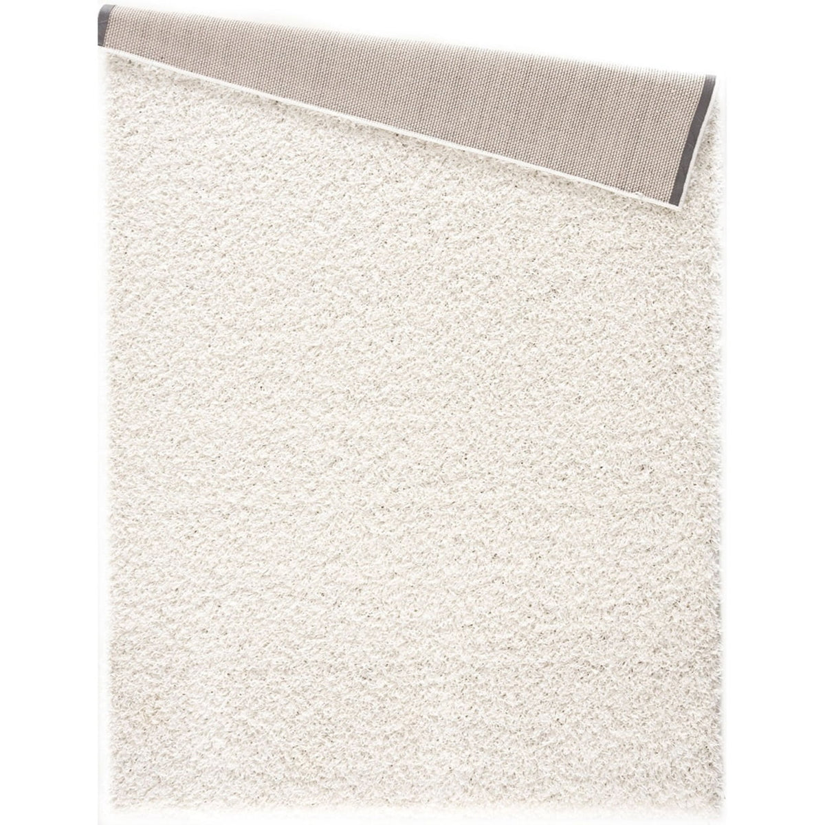 White Shag 5' X 7' Rectangular Rug E846006