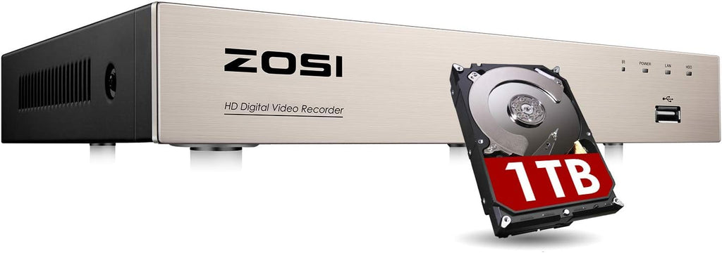 8CH 1080P CCTV DVR with 1TB Hard Drive I3131