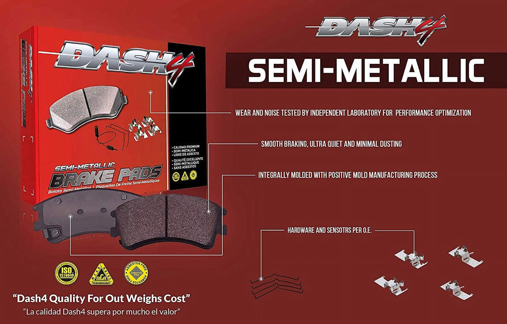 Semi-Metallic Disc Brake Pad L43925