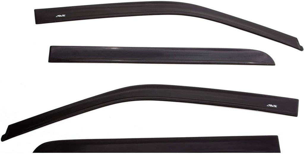 4-Piece In-Channel Side Window Deflector for Dodge 1500 Crew Cab P725