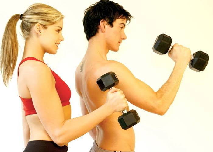 75 lbs Rubber Coated Hex Dumbbell K850