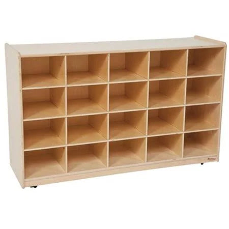 20 Tray Storage with Lime Green Trays N74602