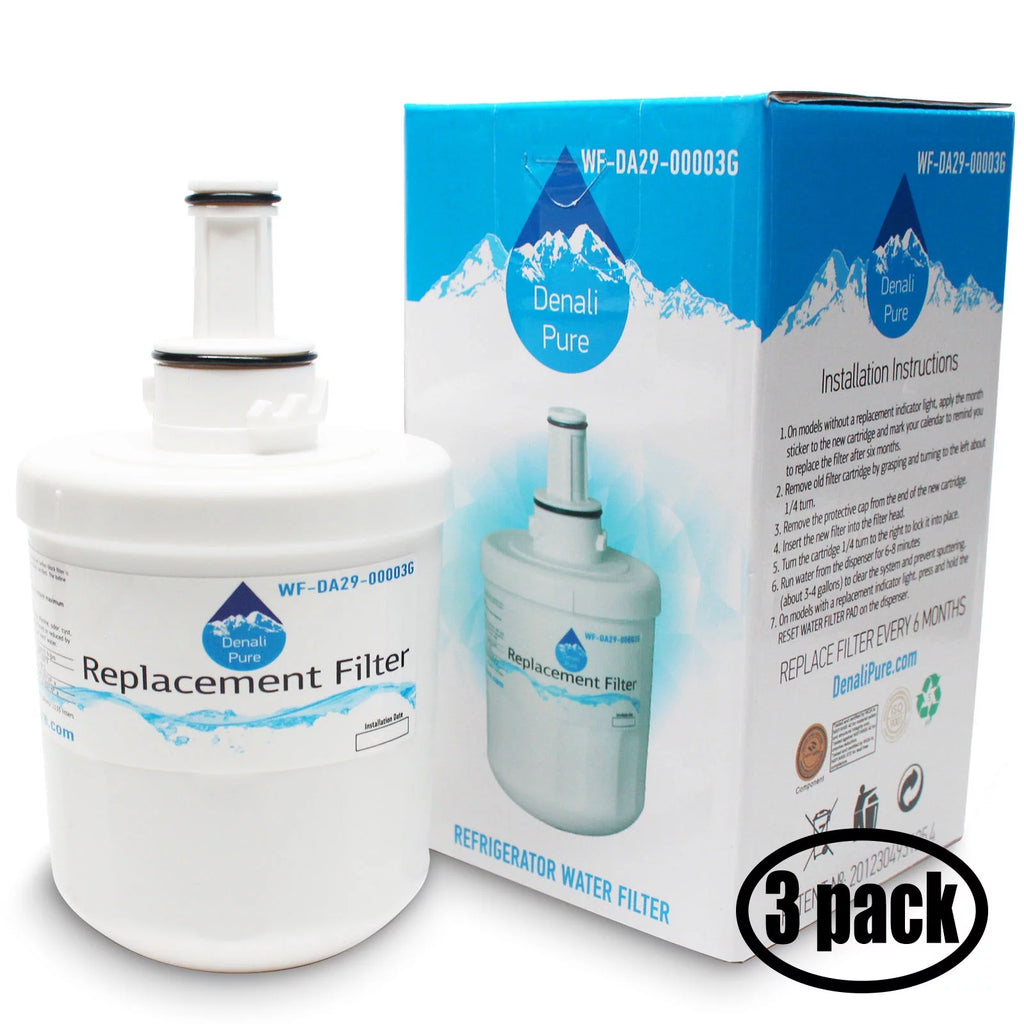 3-Pack Refrigerator Water Filter Cartridge A9231