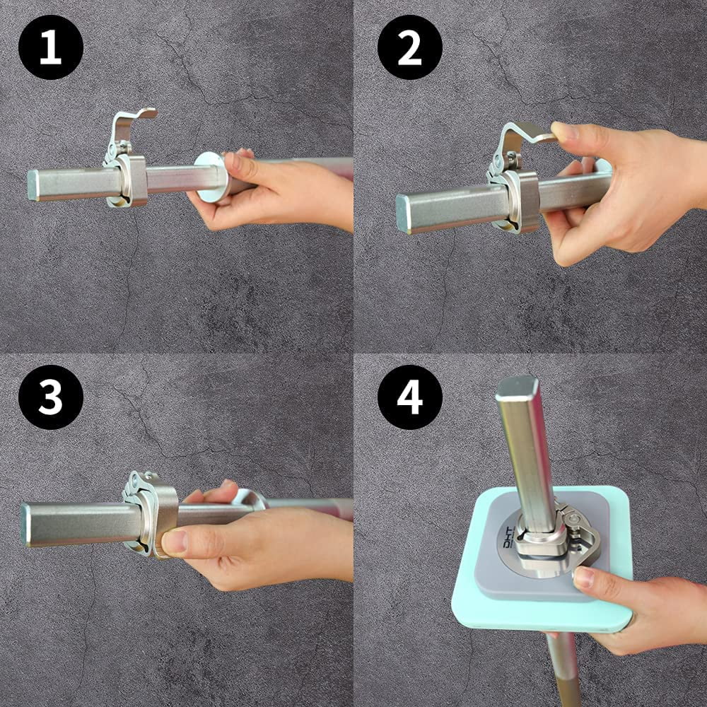 Adjustable Wall Mount Dumbbell & Barbell Set N78330
