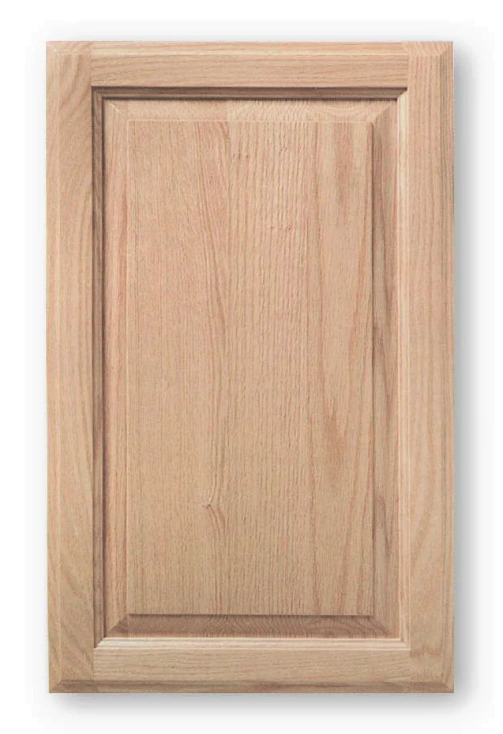 Unfinished Oak Raised Panel Kitchen Cabinet Door Replacement T6445