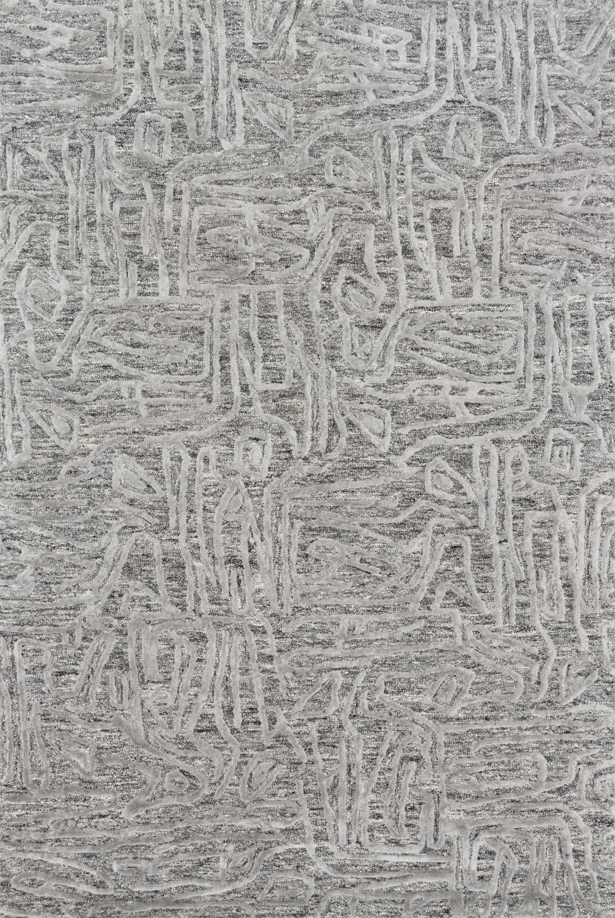 Grey Rug 7'9 x 9'9 X556