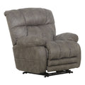 Oversized Power Lay Flat Recliner in Gray Fabric G294297