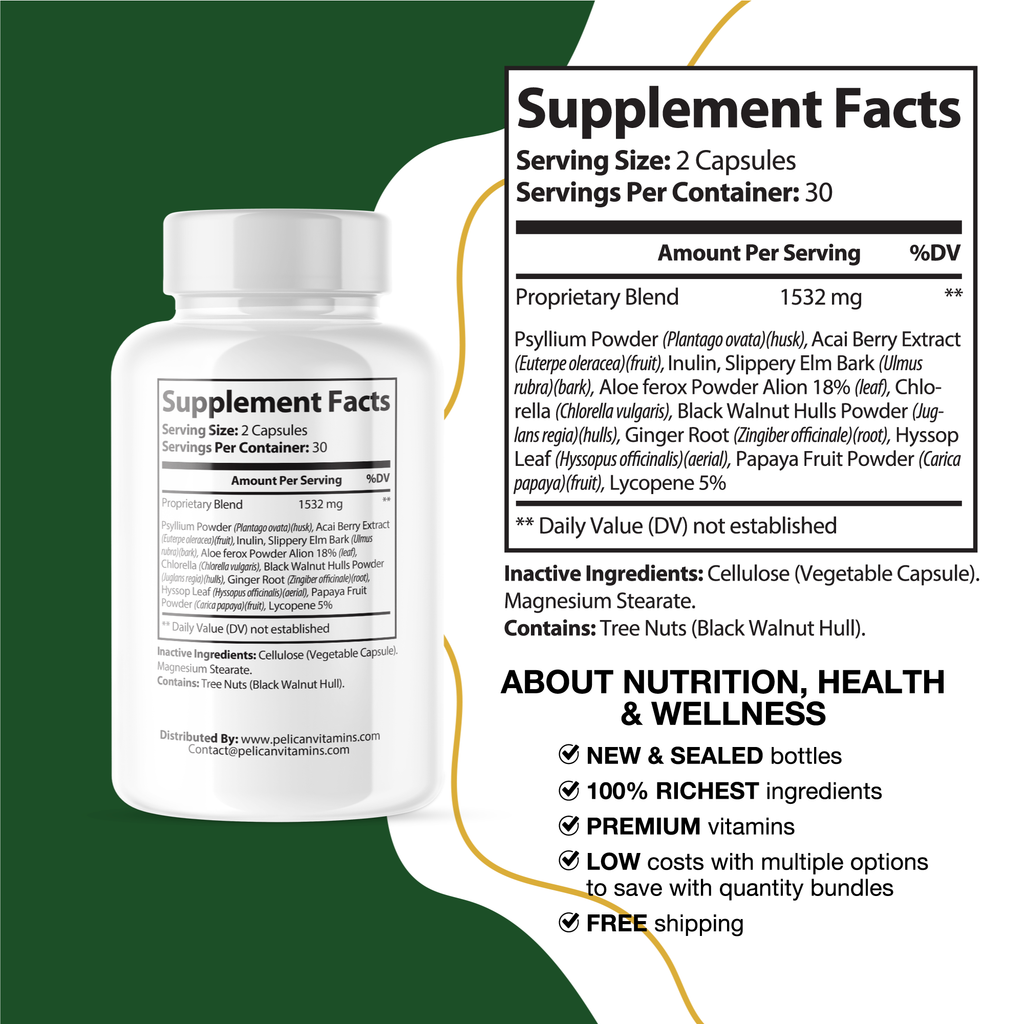 2 Bottles 120 Capsules B115