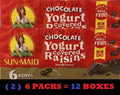 Chocolate Yogurt Covered Raisins 12 Boxes I41724