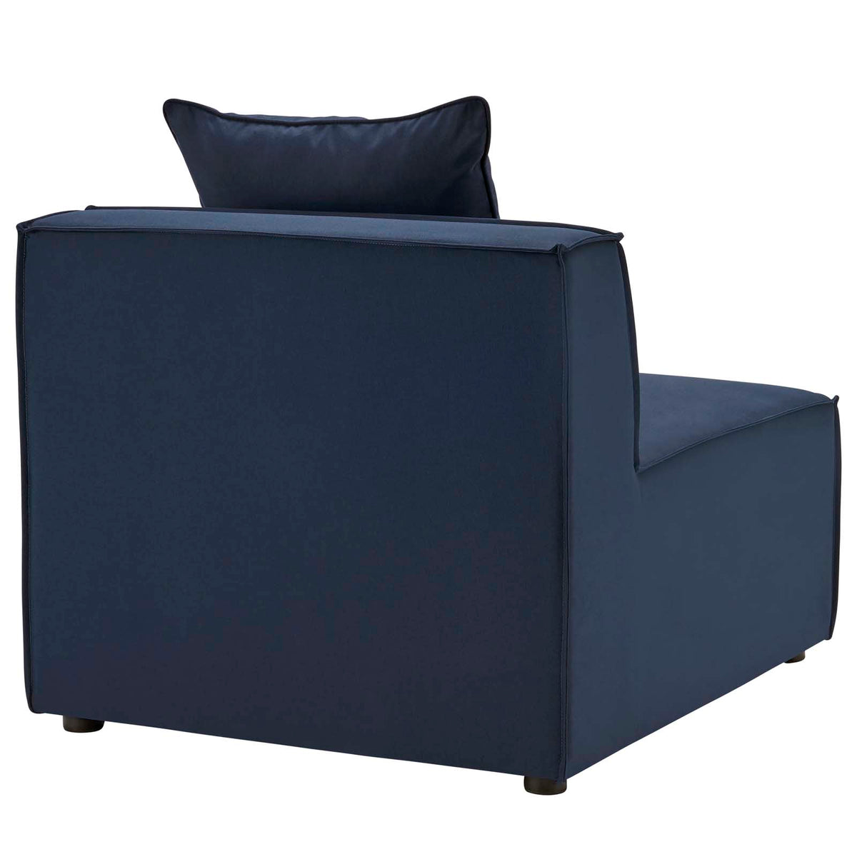 5-Piece Upholstered Sectional Sofa in Navy J911856
