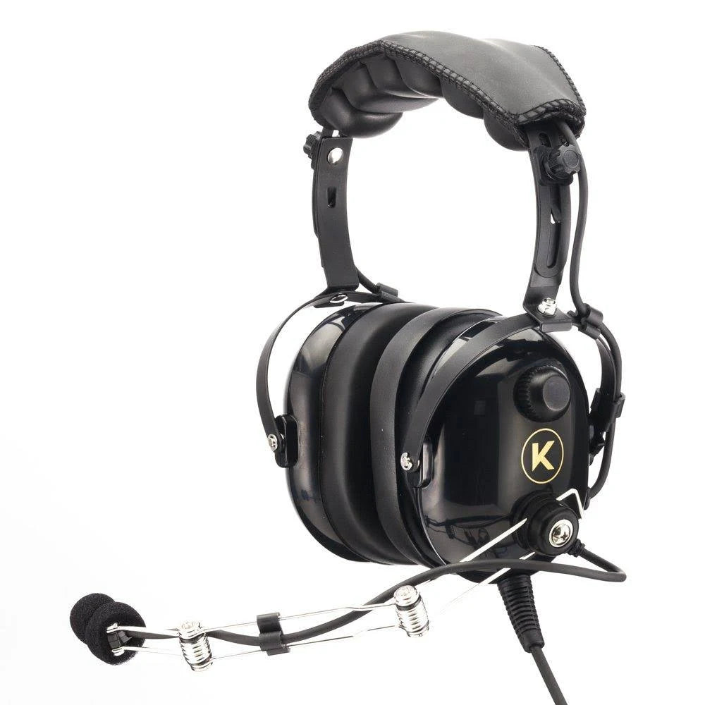 Black PNR Pilot Aviation Headset G775