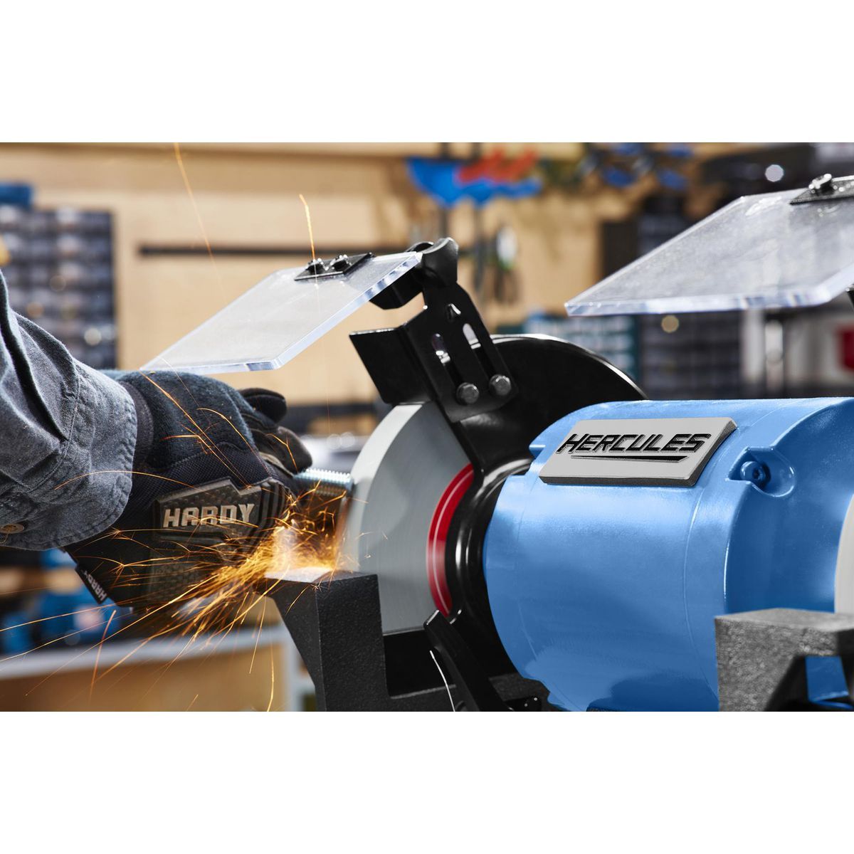 8 in. Heavy Duty Bench Grinder W9258