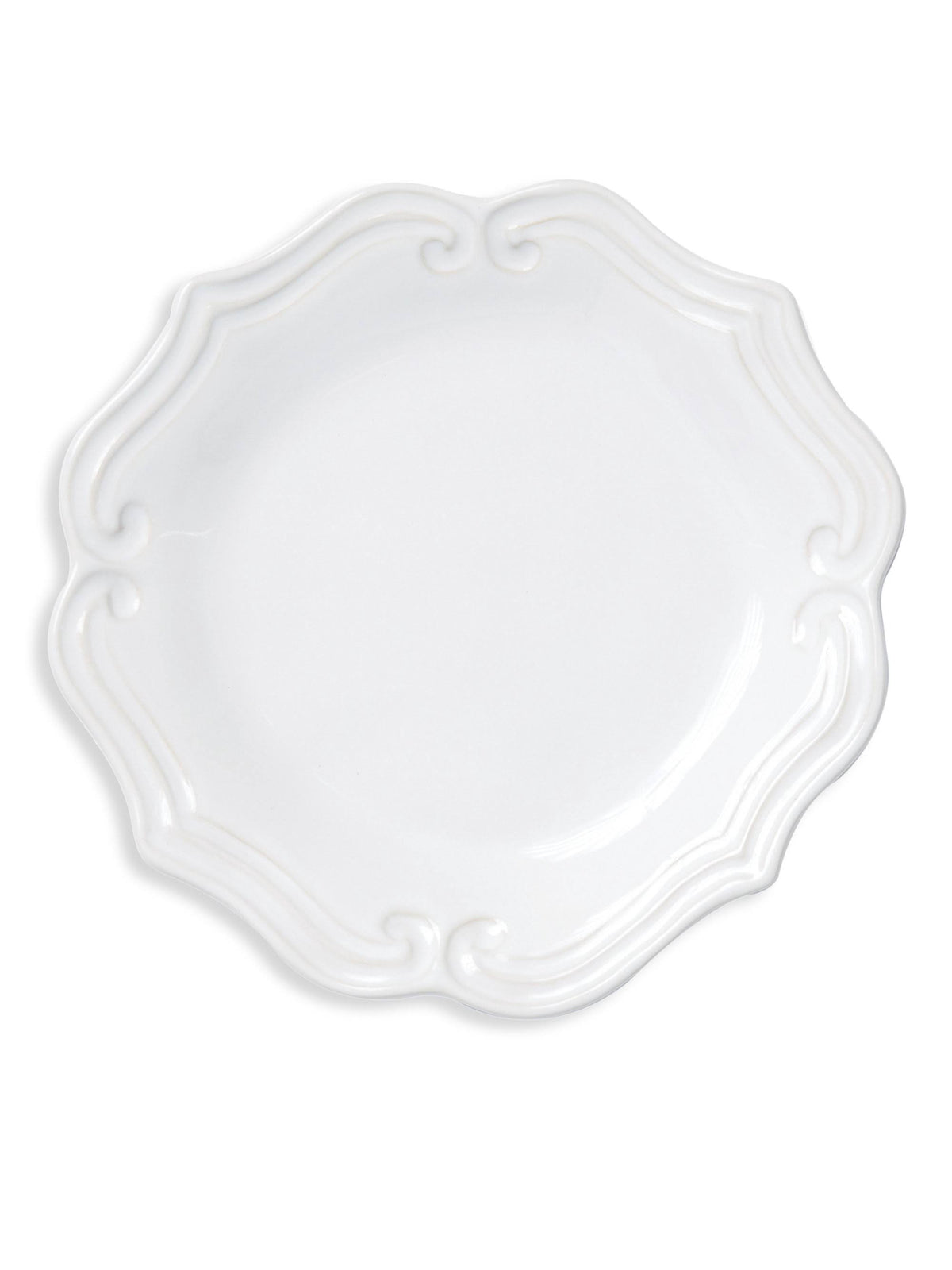 White Stone Salad Plate M196