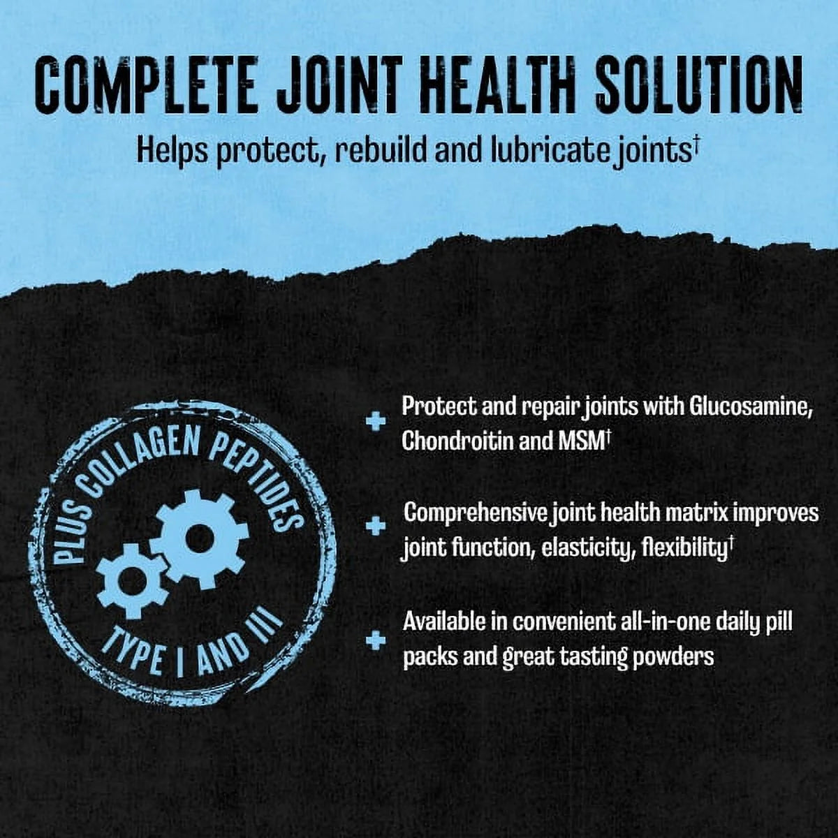 Joint Supplement with Turmeric Collagen Glucosamine MSM F664