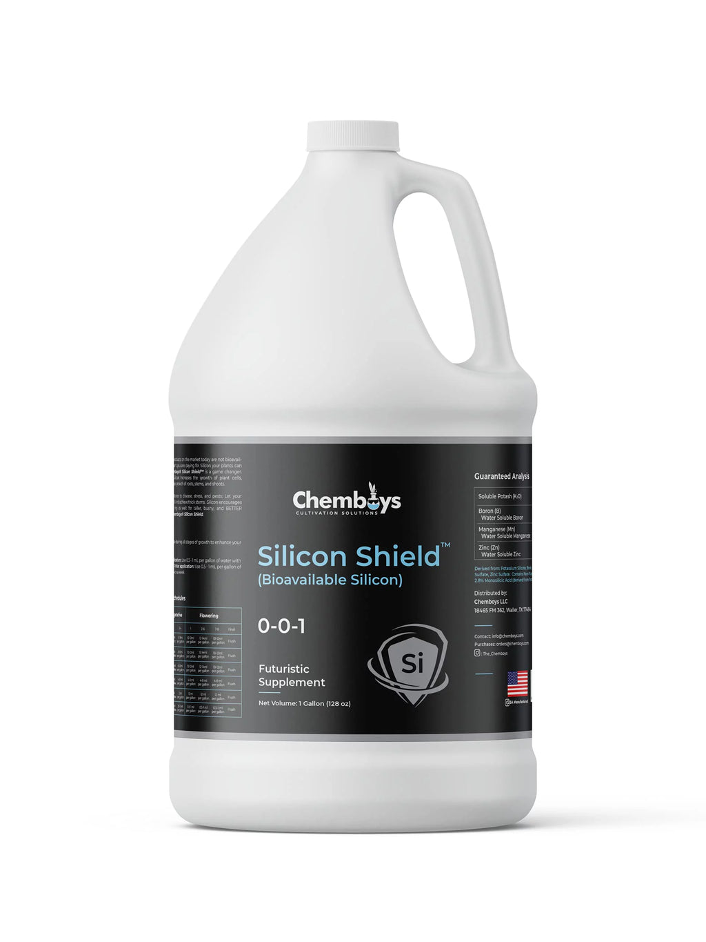 Silica Plant Supplement with Bioavailable Silicone 1 Quart K490269