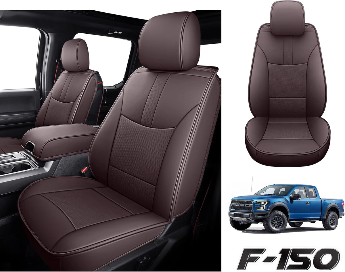 Leather Car Seat Cover for Ford F150 2009-2022 T824267