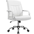 White PU Leather Executive Chair E679