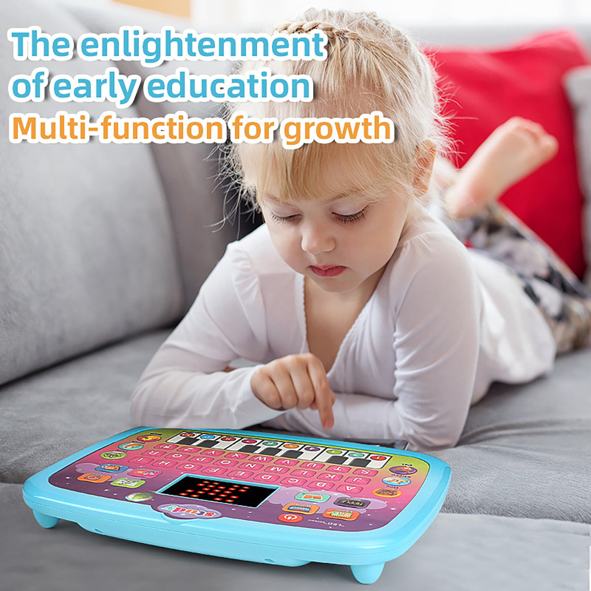 Kid Tablet Toddler Learning Pad Educational Toys X93317