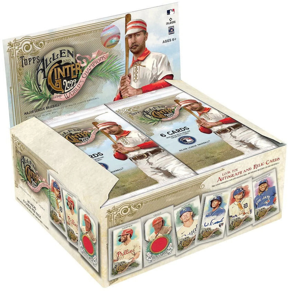 Baseball Trading Card Retail Box (24 Packs) Q369