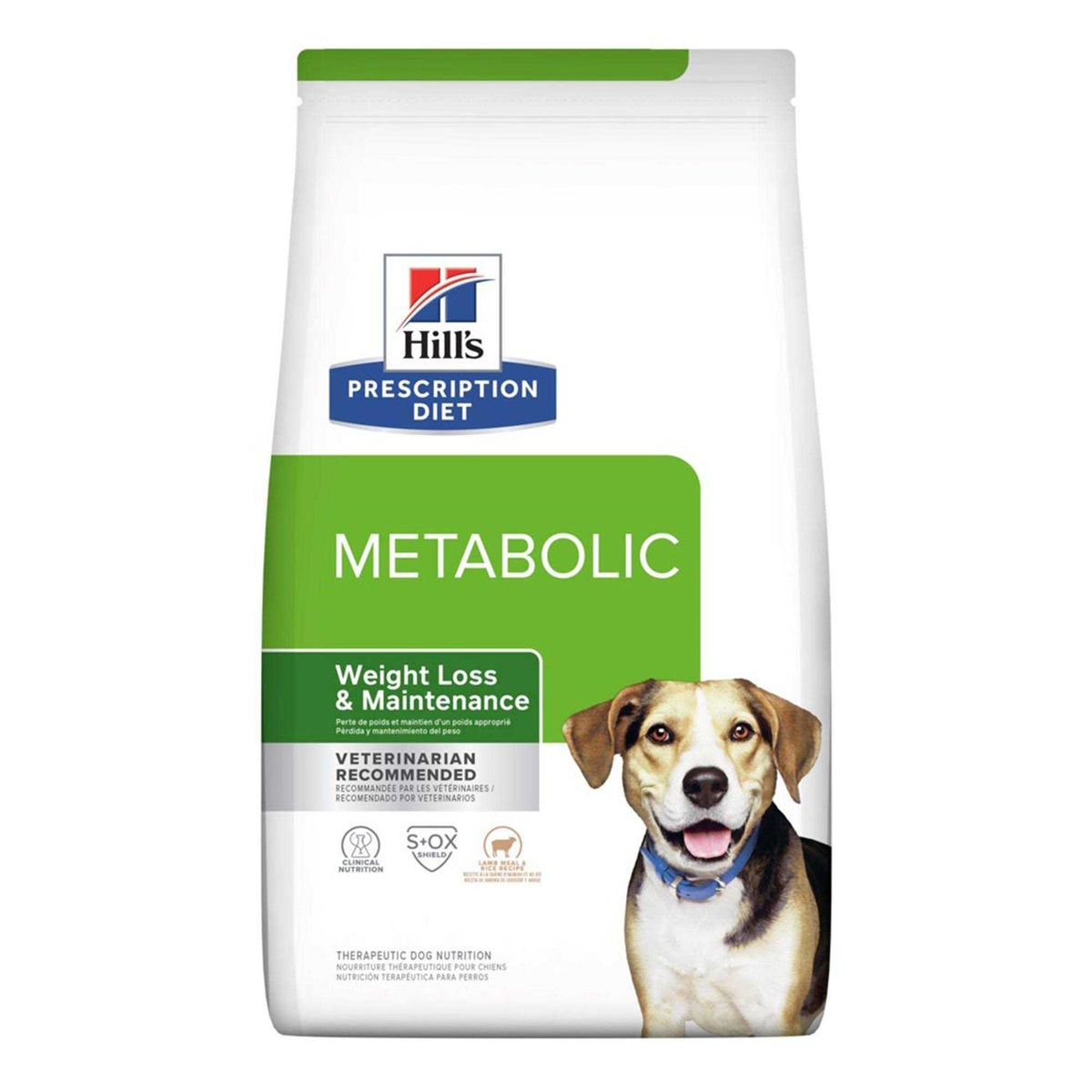 Prescription Diet Metabolic Weight Management Lamb Meal & Rice Formula Dry Dog Food K896237