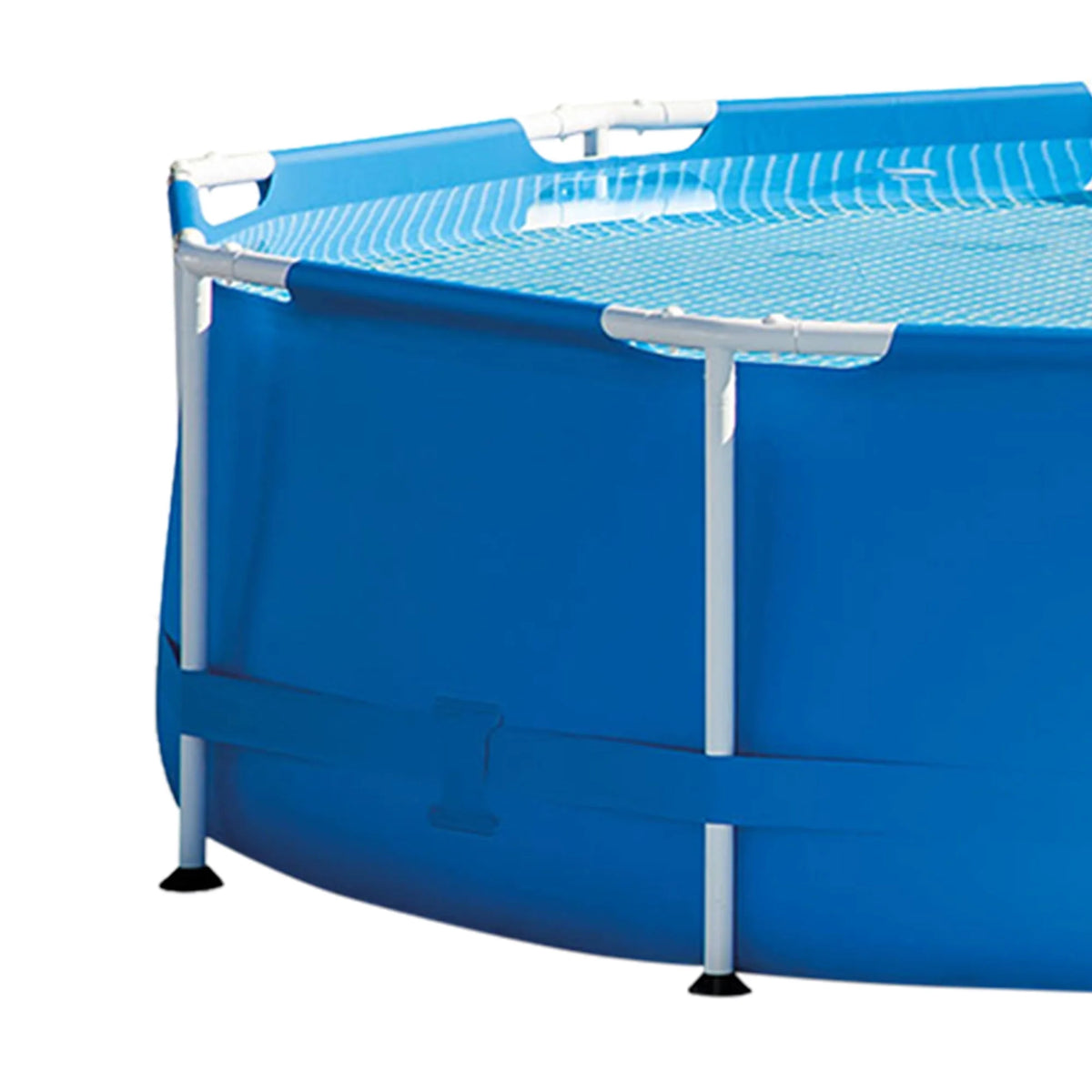 Round Metal Frame Above Ground Swimming Pool with Cover V77165