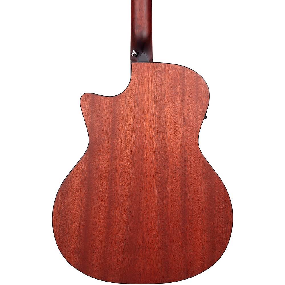 Matte Black Cutaway Orchestra Acoustic-Electric Guitar Z17611