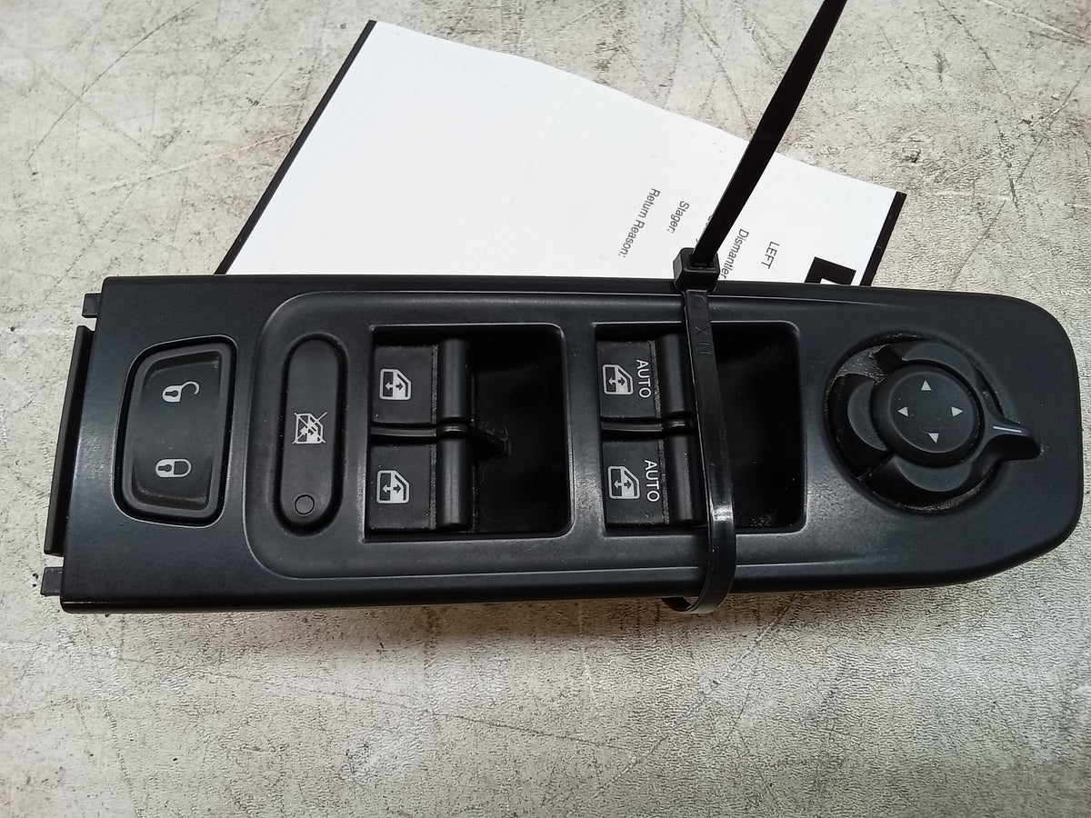 Front Driver Master Window Switch with Mirror Control Locks T309979
