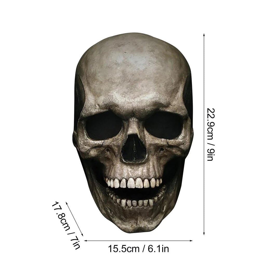 Full Head Skull Helmet Movable Jaw K606