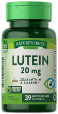 Lutein Zeaxanthin & Bilberry 20mg 4-Pack H886