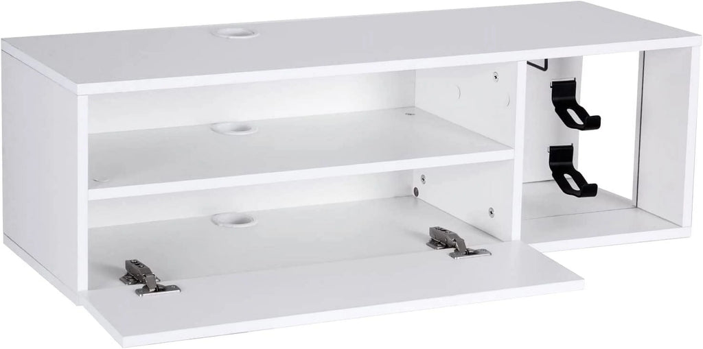 39.3 inches Floating TV Stand with Lights Q1671