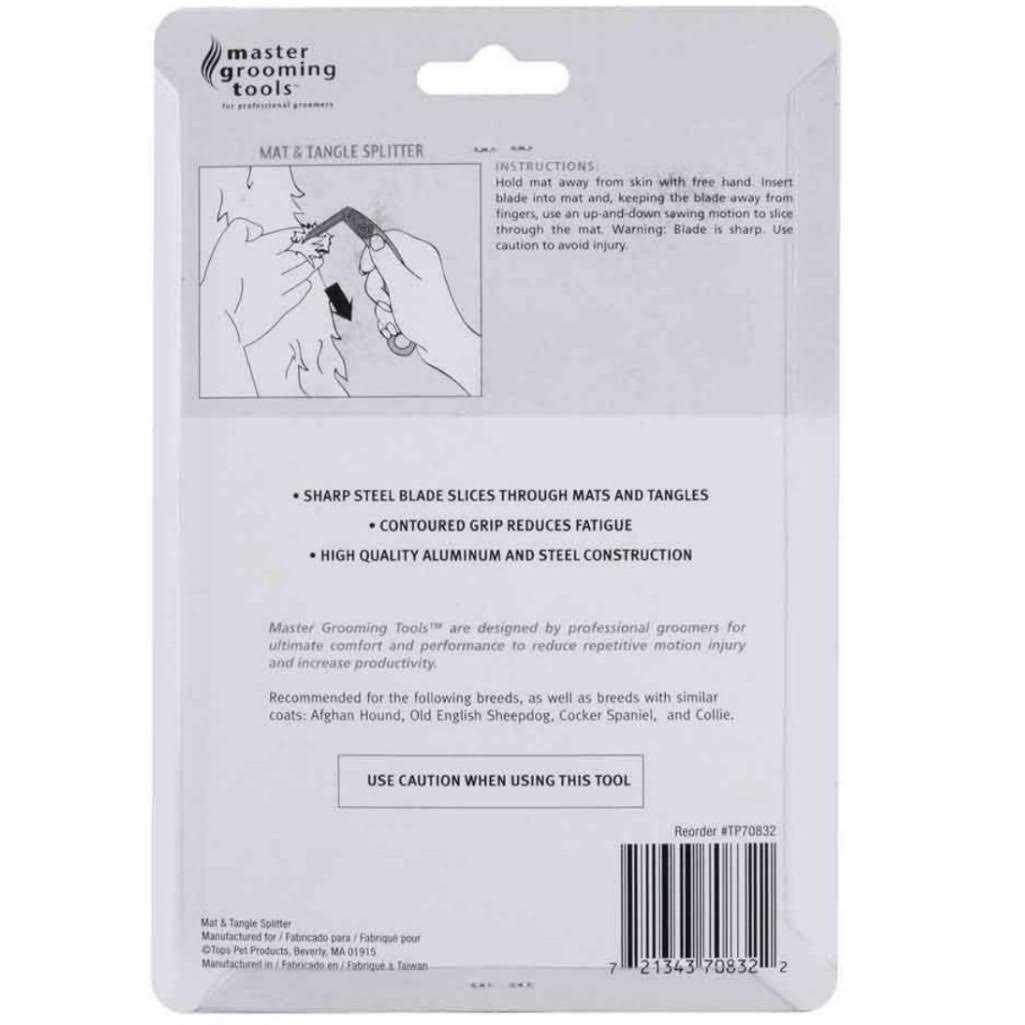 Mat & Tangle Splitter G19225