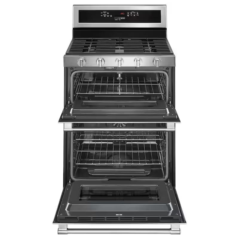 6.0 cu. ft. Double Oven Gas Range with True Convection E97907
