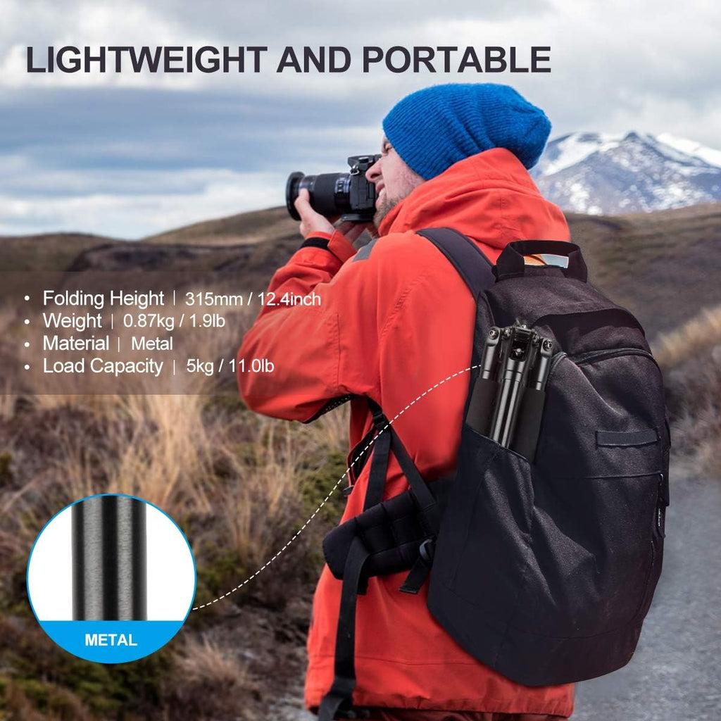 Aluminum Camera Tripod with Ball Head and Quick Release Plate P1544